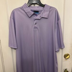 PGA Tour Men's Lavender Polo Shirt